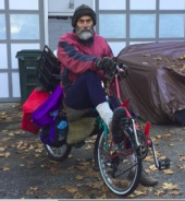 Adrian Wolfe - Manuped bicycle