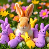 Art Knew-vaux - Easter bunnies