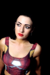 Richard Cook - Chloe as "Ironwoman"